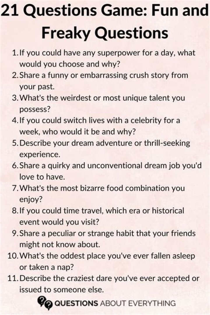 21 Freaky Questions That Will Challenge Your Mind and Spark Exciting Conversations