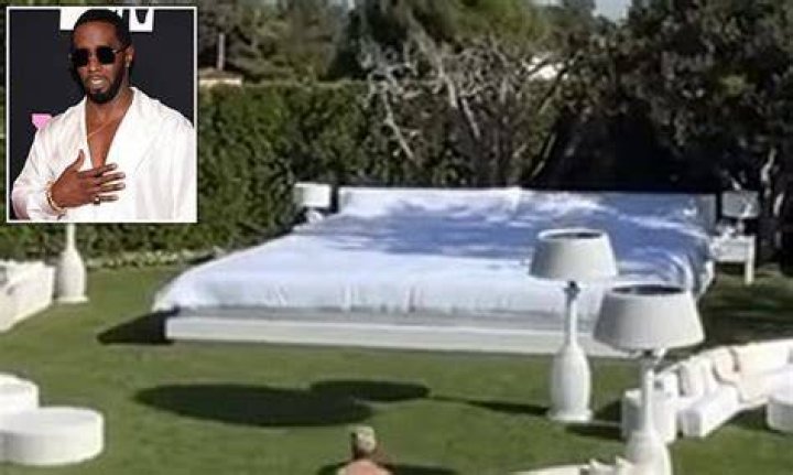 50 Foot Bed in Diddy's Backyard: The Ultimate Luxurious Retreat