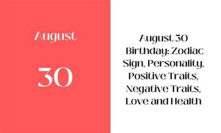 Aug 30th Zodiac Sign: Discover the Traits, Compatibility, and Celestial Influence