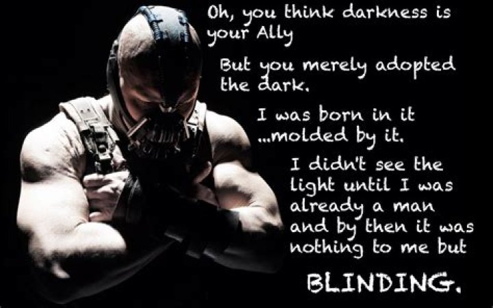 Bane Batman Quotes: Unveiling the Iconic Words of a Formidable Foe