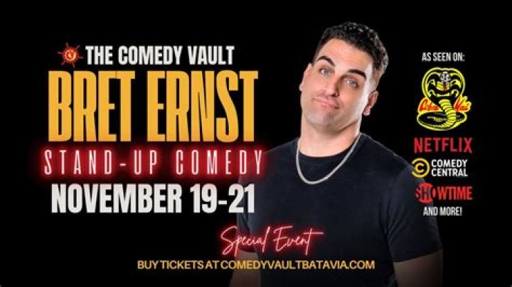 Bret Ernst: The Rising Star in Comedy with a Unique Twist