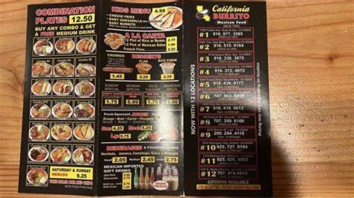 California Burrito Menu in Federal Way: A Flavorful Guide to Your Ultimate Taco Experience