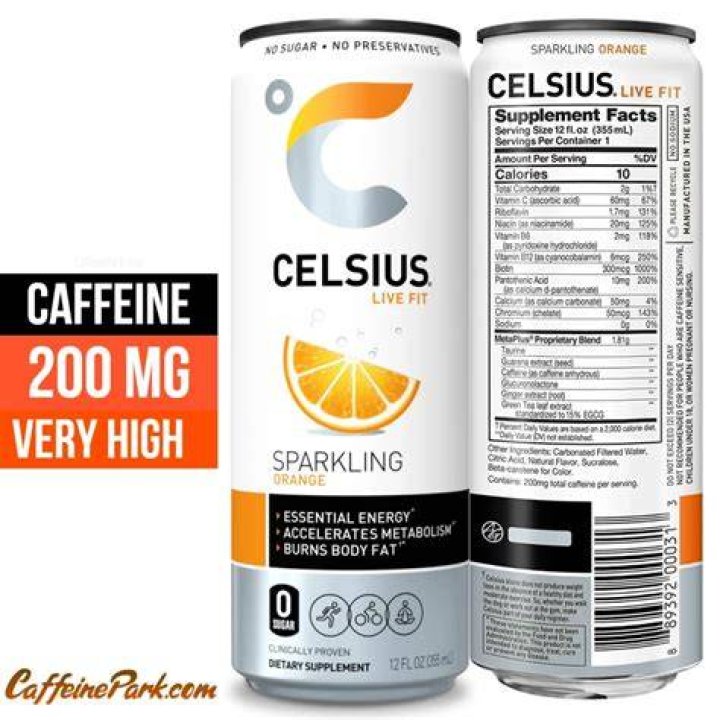 Celsius Caffeine Per Can: The Ultimate Guide to Boost Your Energy Naturally