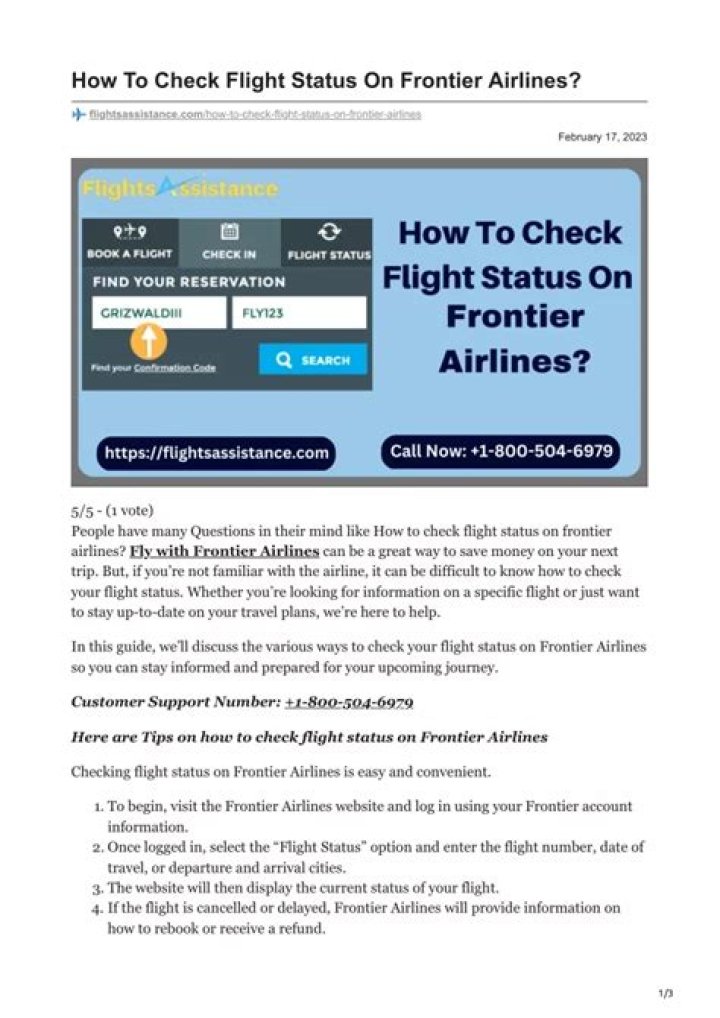 Check Flight Status Frontier: Your Ultimate Guide to Stay Updated