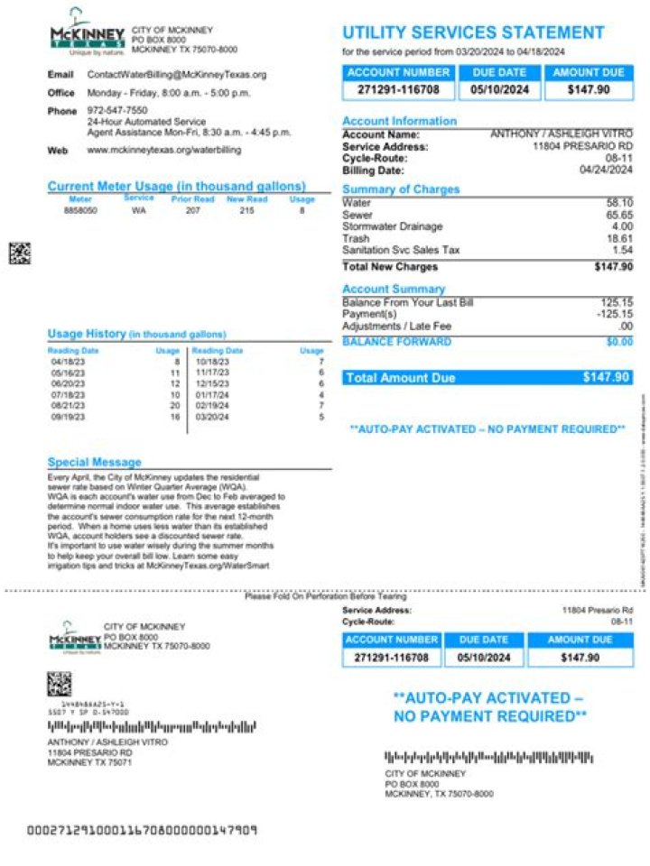 City of McKinney Water Bill: A Comprehensive Guide to Understanding and Managing Your Expenses