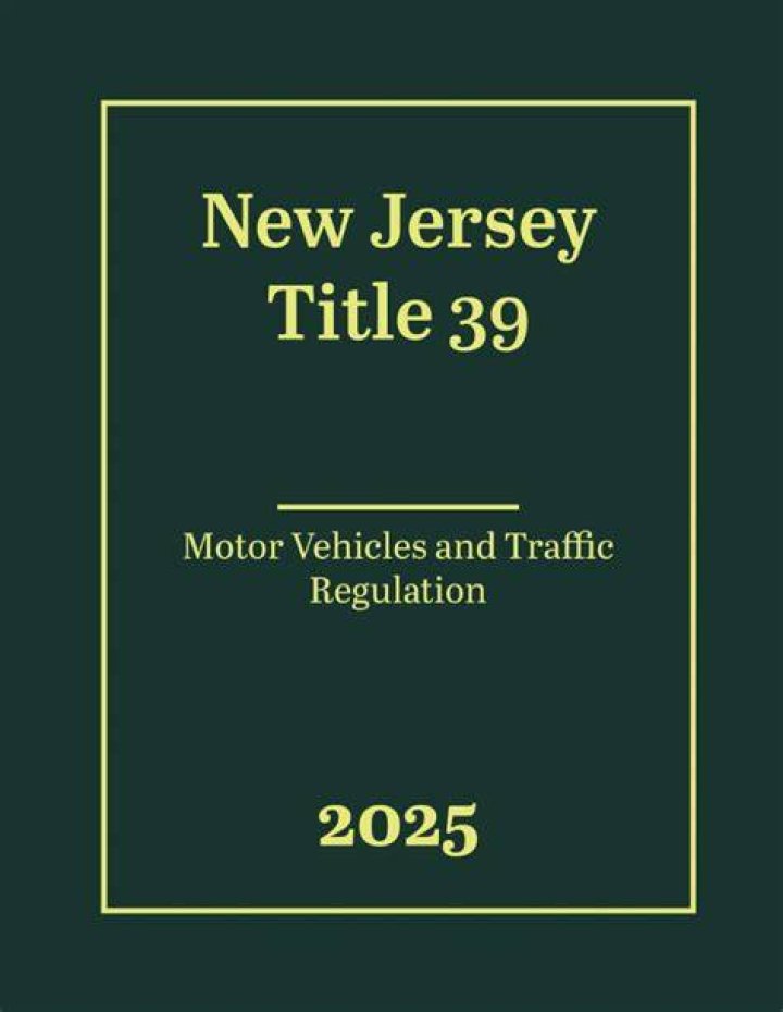 Comprehensive Guide to Motor and Vehicle Laws in New Jersey