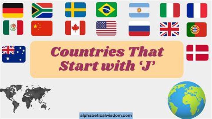 Countries Beginning with J: A Comprehensive Exploration