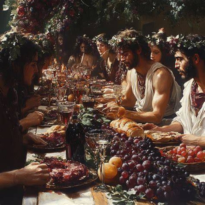 Dionysus Feast of the Gods Painting: A Masterpiece Celebrating Joy and Divinity