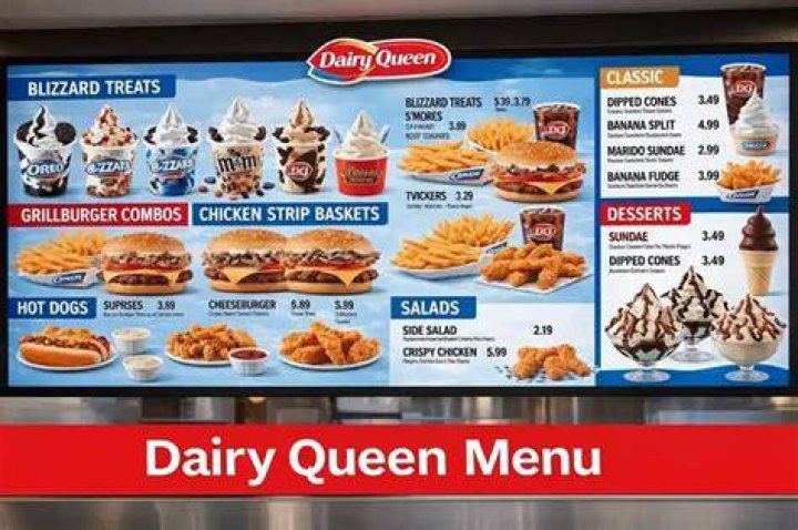 DQ Menu Nutrition Facts: A Comprehensive Guide to Your Favorite Dairy Queen Treats