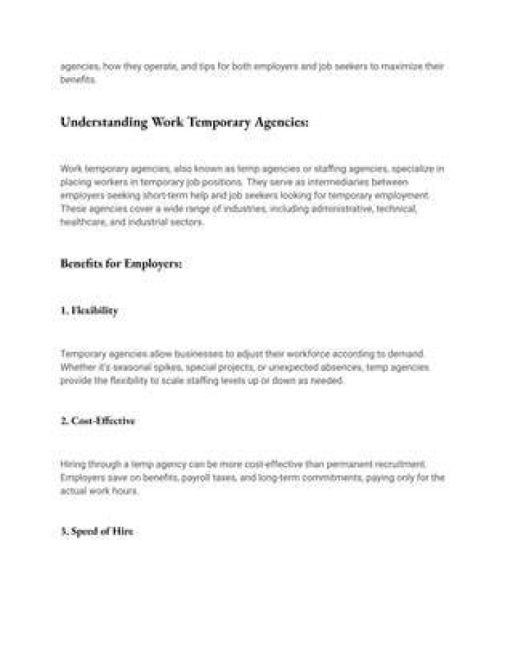 Durham Temp: A Comprehensive Guide to Temporary Employment Opportunities