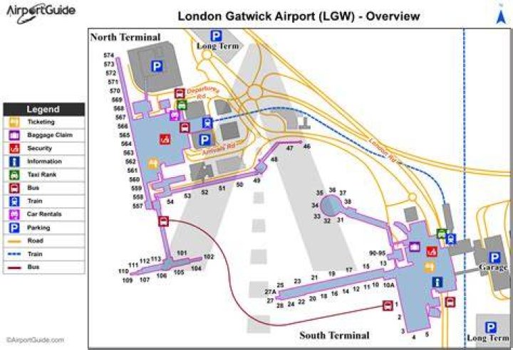 Gatwick London Airport Map: Your Ultimate Guide to Navigating the Airport