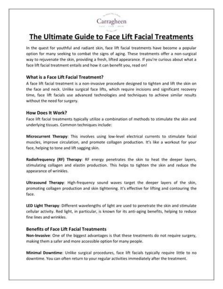 Gentle Unscreen for Face: The Ultimate Guide to Safe and Effective Facial Procedures