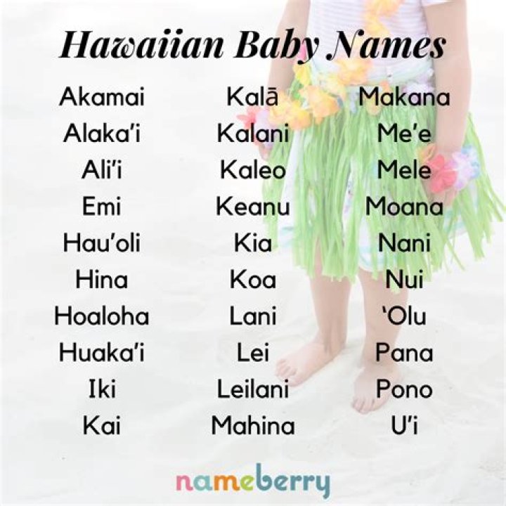 Hawaiian Name for Girl: Discover the Beauty of Polynesian Names
