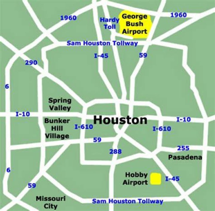 Houston Airport Map: Your Ultimate Guide to Navigating Houston's Airports