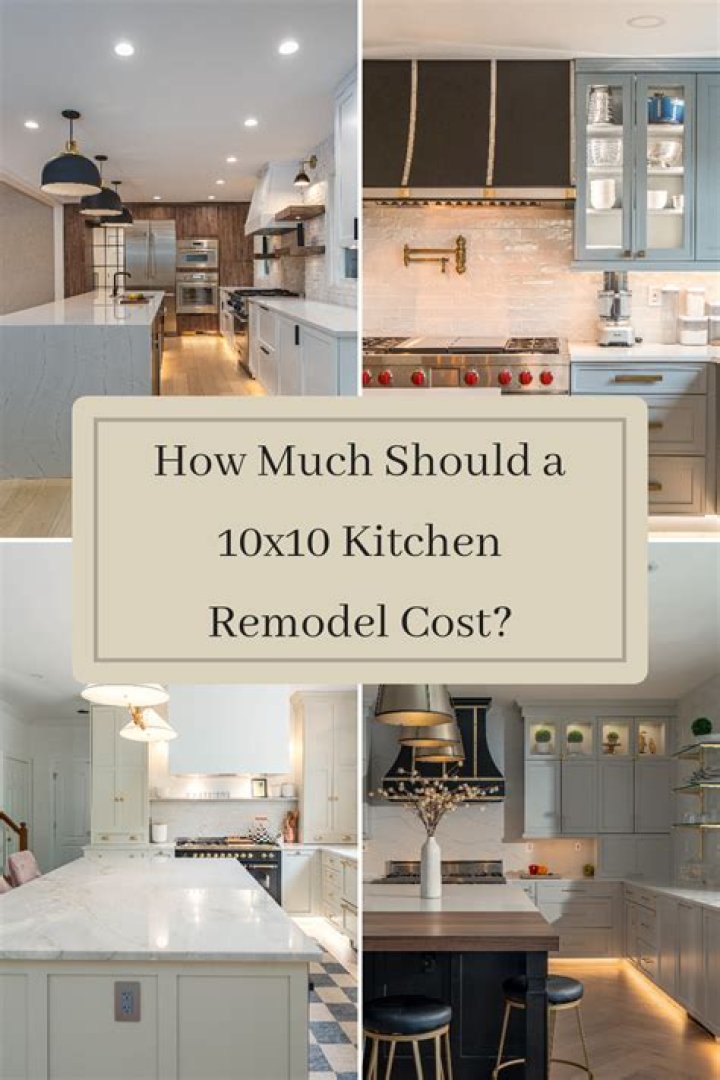 How Much Should a 10x10 Kitchen Remodel Cost: A Comprehensive Guide