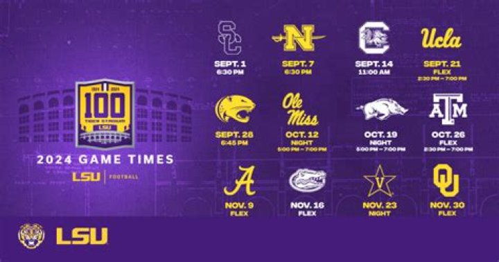 LSU Game Schedule: A Comprehensive Guide for Fans and Enthusiasts