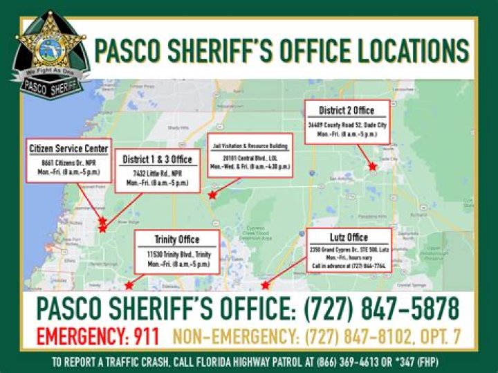 Pasco County Sheriff's Non-Emergency Number: Your Guide to Safety and Support