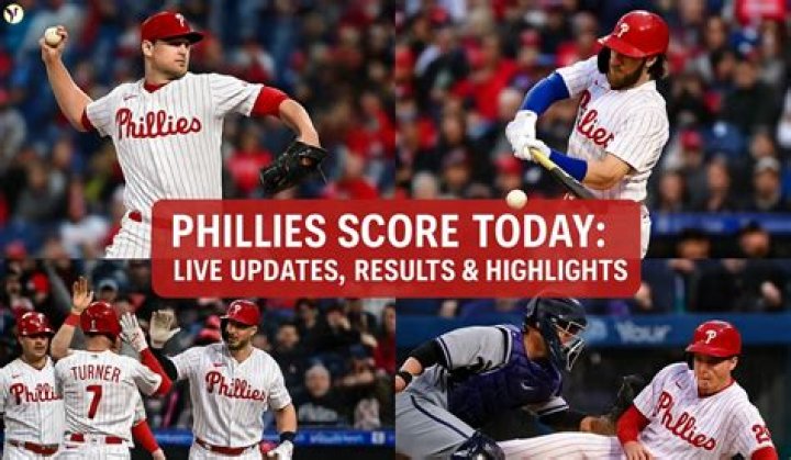 Phillies Game Results Today: Your Ultimate Guide to the Latest Match Updates