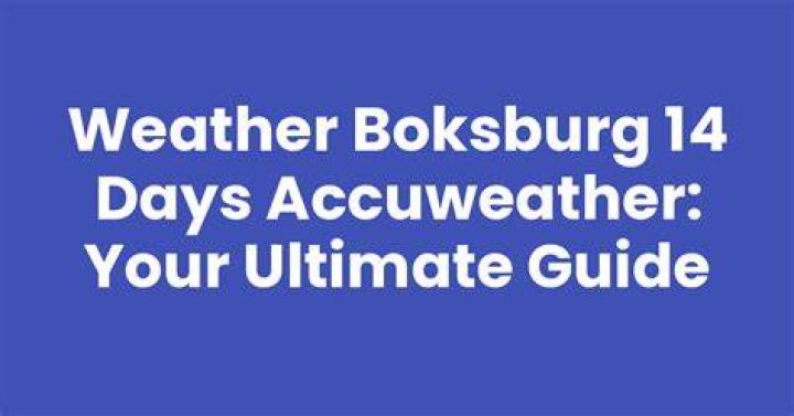 Port Orchard AccuWeather: Your Ultimate Guide to Weather Forecasting