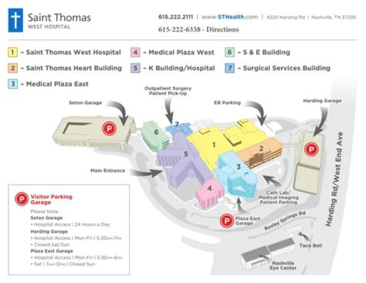 Saint Thomas Midtown Hospital Map: Your Comprehensive Guide