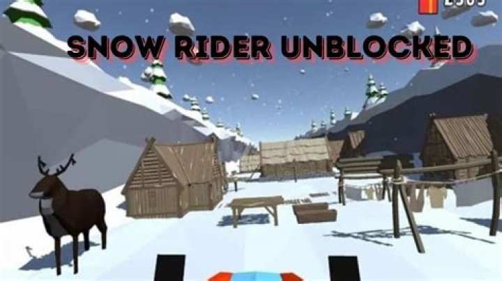 Snow Rider Unblocked: The Ultimate Guide to Playing and Enjoying the Game