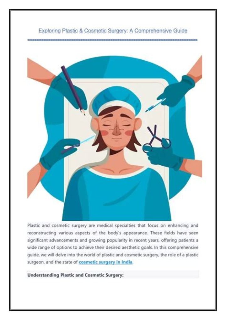 Sweet Topic Plasticurgery: A Comprehensive Guide to Understanding Cosmetic Surgery