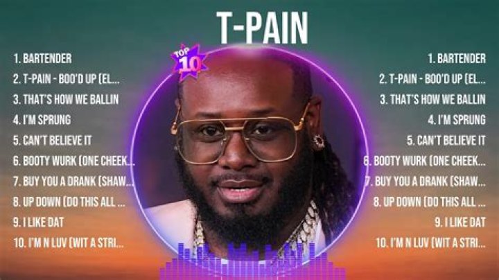 T-Pain's Song List: A Comprehensive Guide to His Iconic Hits and Collaborations
