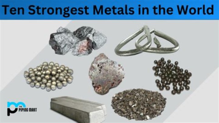 The Strongest Metal: Exploring the Power and Versatility of Metal Alloys
