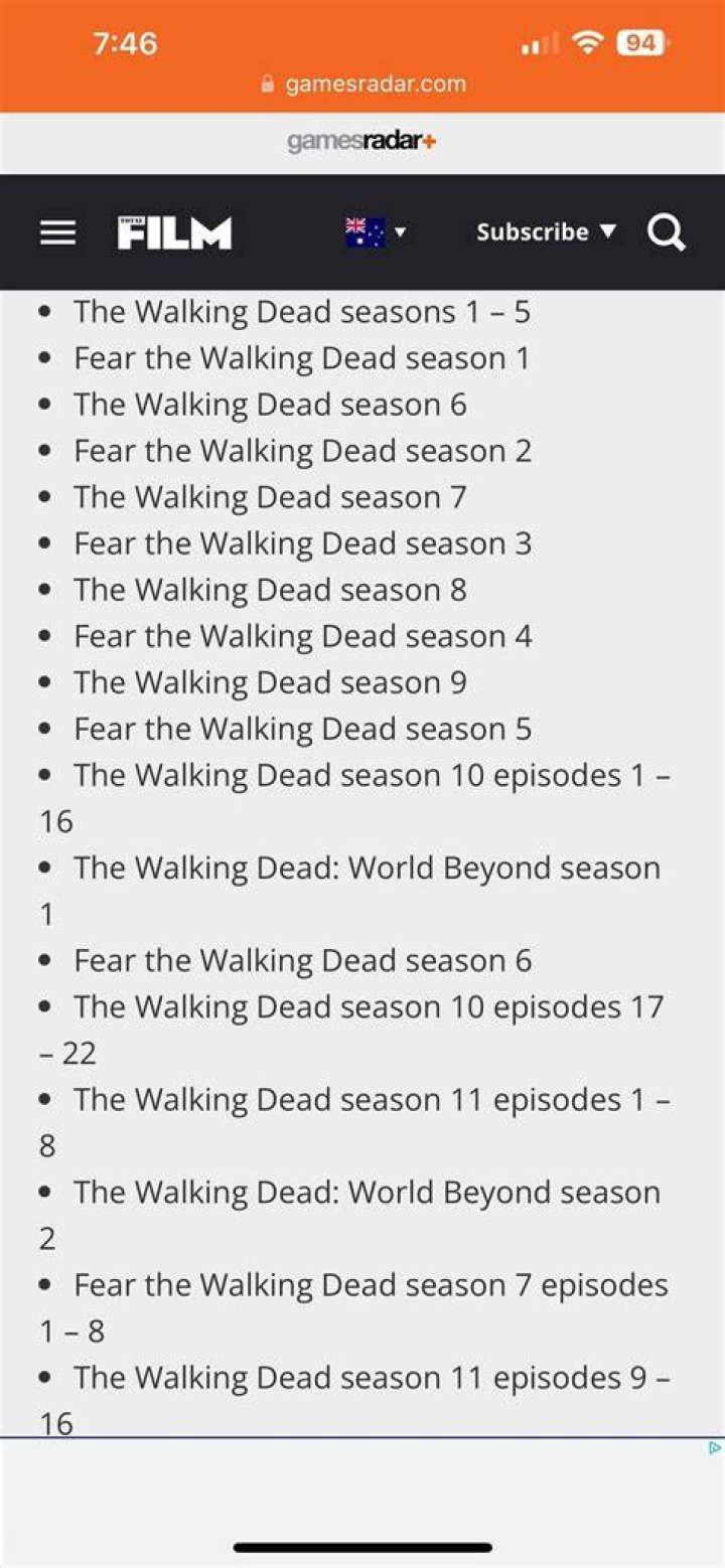 The Walking Dead Watch Order: A Comprehensive Guide for Fans