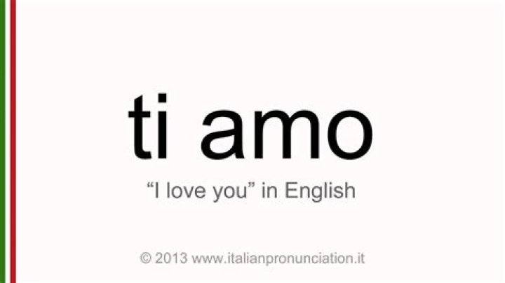 Ti Amo Meaning in English: Exploring the Beauty of Italian Affection