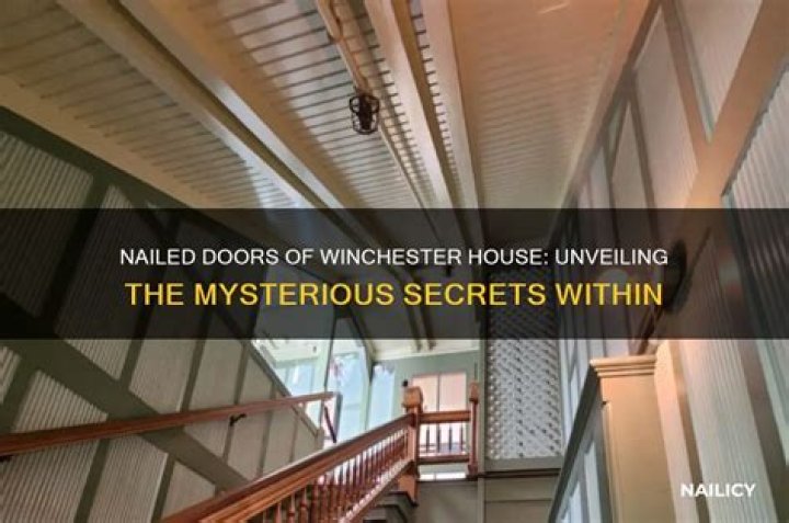 Unveiling the Secrets of Hidden Winchester House Rooms