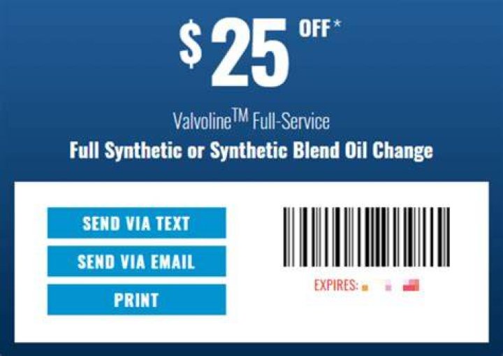 Valvoline $25 Off Coupon 2025: Unlock Exclusive Savings and Discounts