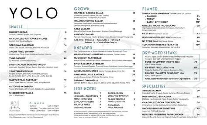 Wildea Restaurant Fort Lauderdale Menu: A Gourmet Experience with a Twist