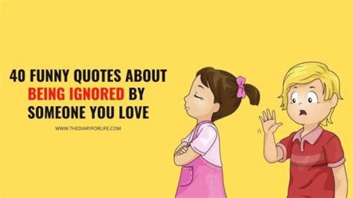 Witty Reflections: Funny Quotes About Being Ignored